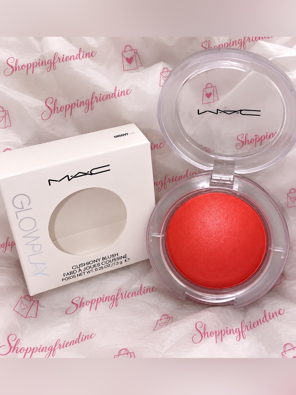 New! MAC Cosmetics Glow Play Blush GROOVY